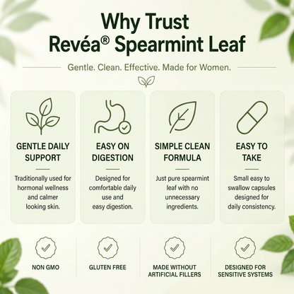 Spearmint Leaf Acne Support — 400mg