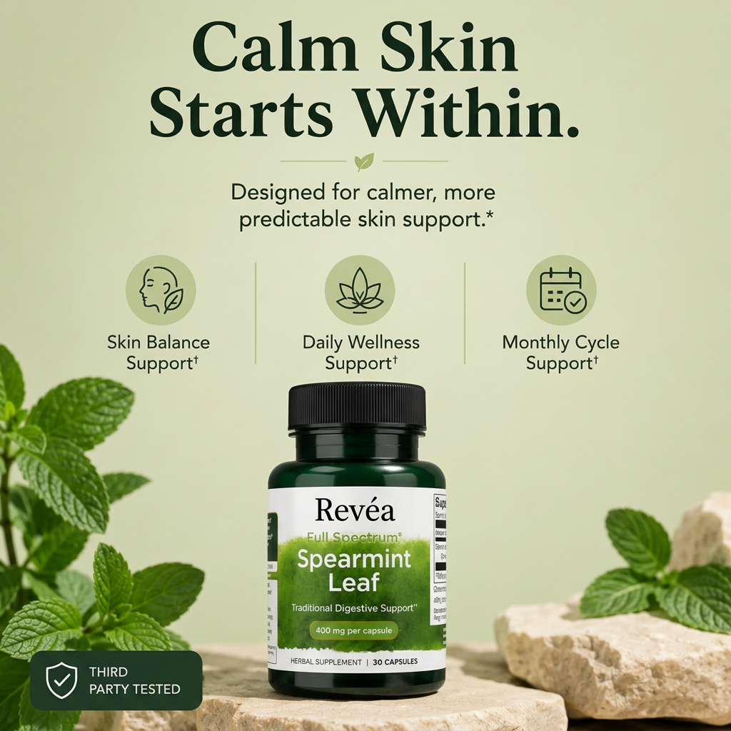 Spearmint Leaf Acne Support — 400mg
