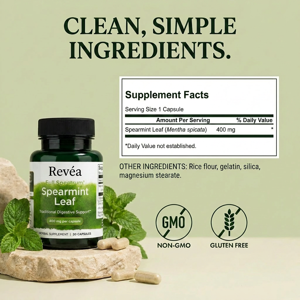 Spearmint Leaf Acne Support — 400mg